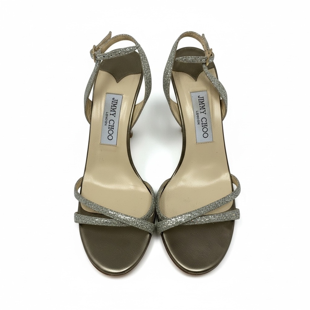 Shimmering Silvee Jimmy Choo Heels